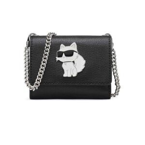 KARL LAGERFELD LEATHER WALLET ⭐️ BNWT 🩷 Designer Chain Crossbody Wallet